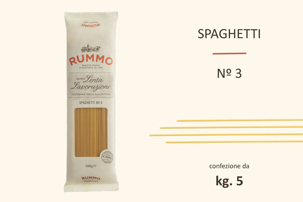 Rummo Spaghetti n.3 - 10x500gr.