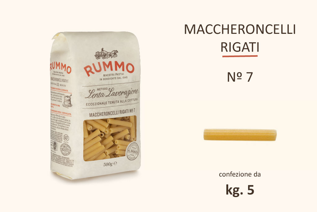 Rummo Maccheroncelli n.7 - 10x500gr.