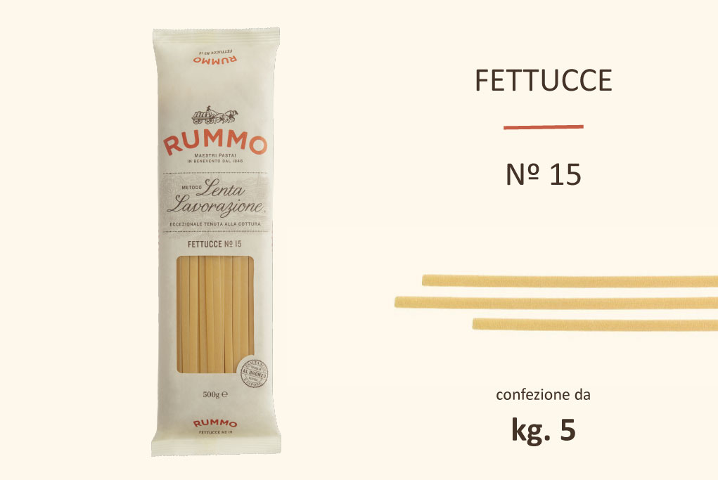 Rummo Fettucce n.15 - 10x500gr.