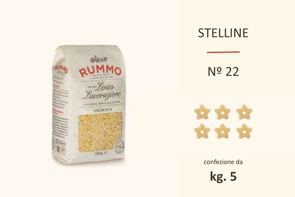 Rummo Stelline n.22 - 10x500gr.