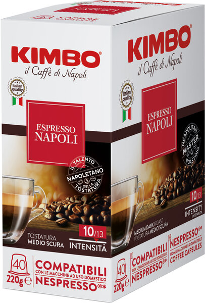 Kimbo Capsule Nespresso Napoli pz. 40x11