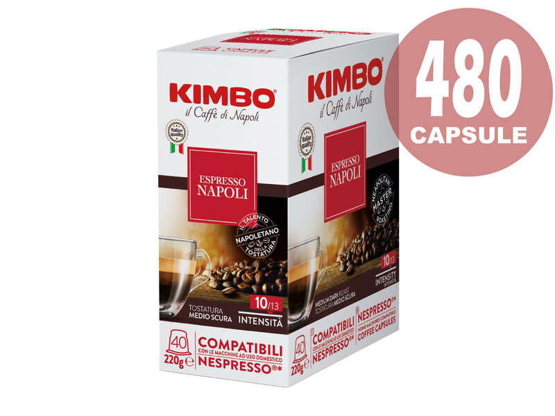 Kimbo Capsule Nespresso Napoli pz. 40x12