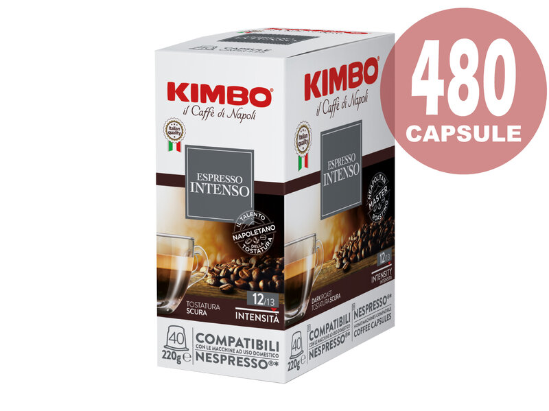 Kimbo Capsule Nespresso Intenso pz. 40x12