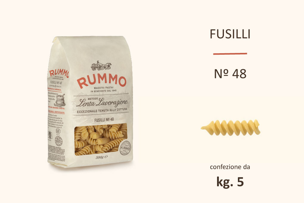 Rummo Fusilli n.48 - 10x500gr.