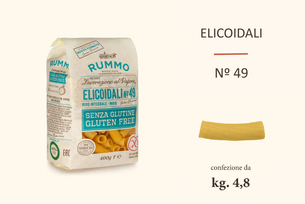 Rummo Elicoidali n.49 - Senza Glutine - 12x400gr.