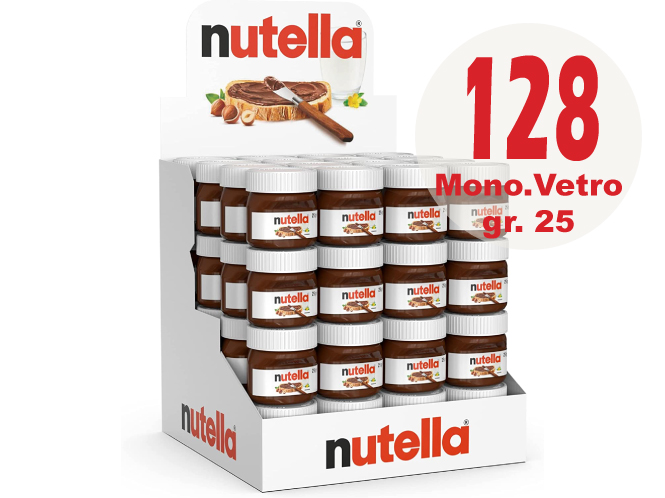 Ferrero Nutella Monop. gr. 25 x 128