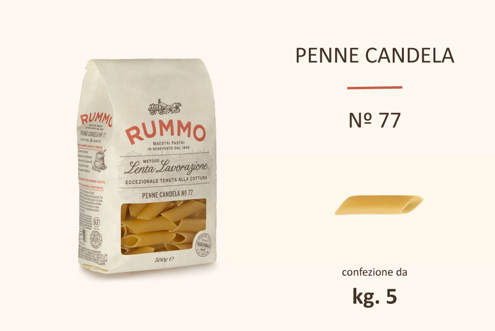 Rummo Penne Candela n.77 - 10x500gr.