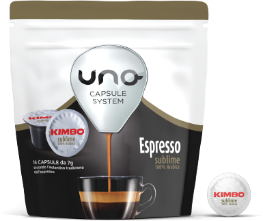 Kimbo Capsule Uno System Sublime 100% ARABICA 16x6