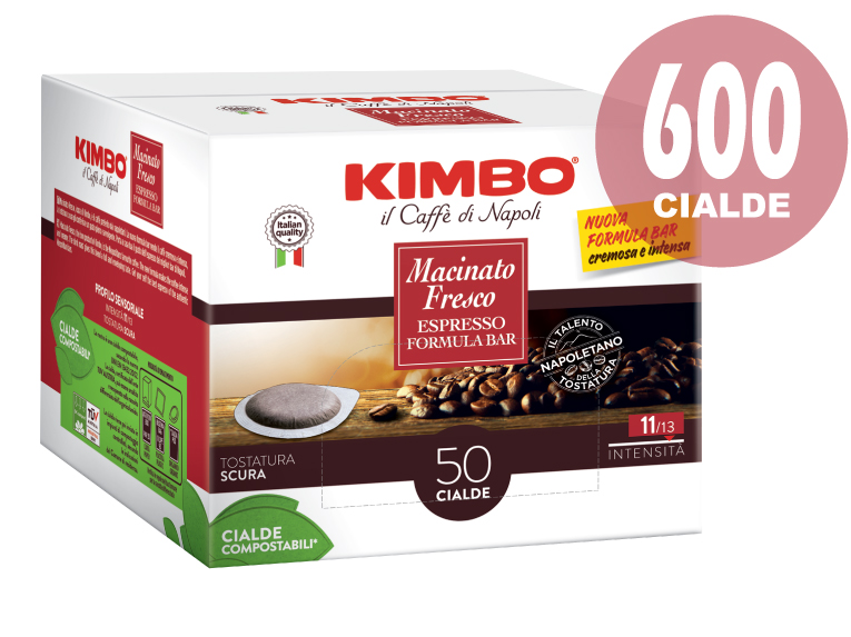 Kimbo Cialda Compost. Macinato Fresco 50 PZ